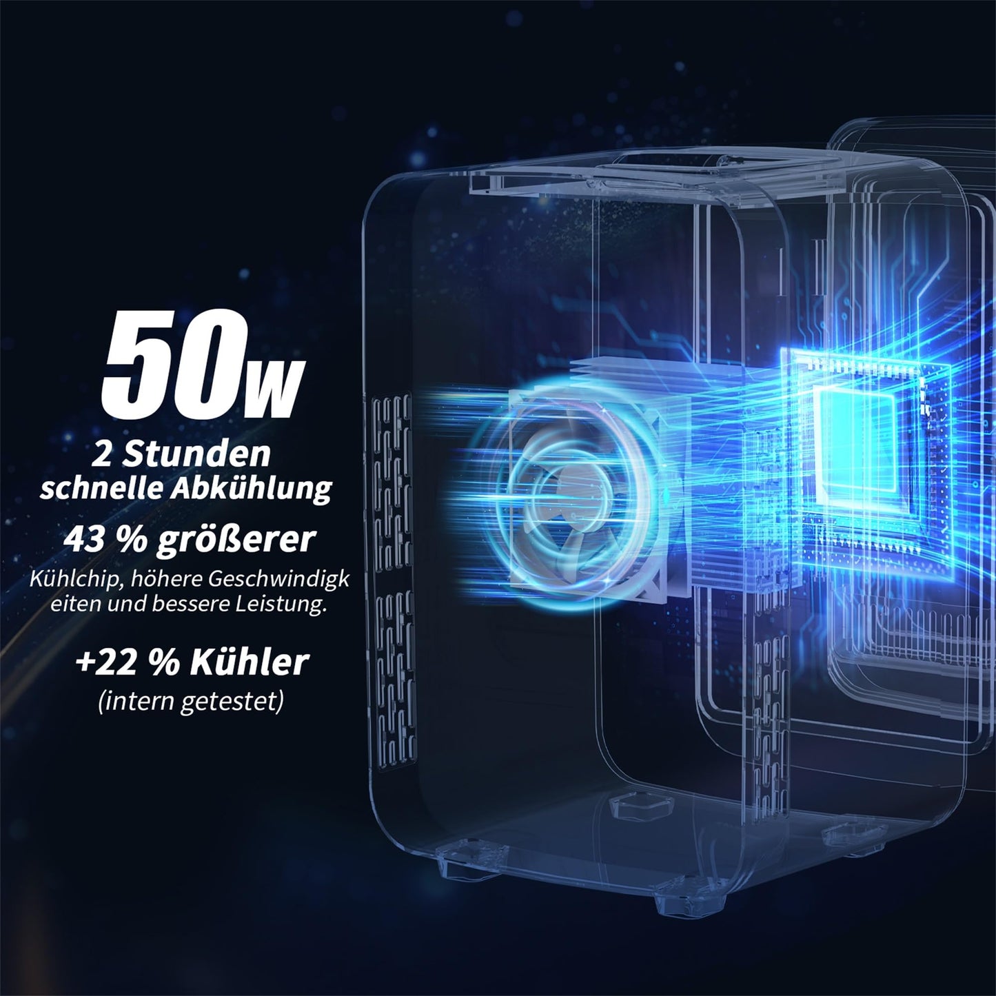 YASHE Mini Kühlschrank, 4 Liter Mini-Kühlschränke für Kosmetik, Getränke, 220V AC/ 12V DC Thermoelektrische Kühlung und Erwärmung, Kleiner Kühlschrank für Schlafzimmer, Büro, Wohnheim, Auto (Schwarz)